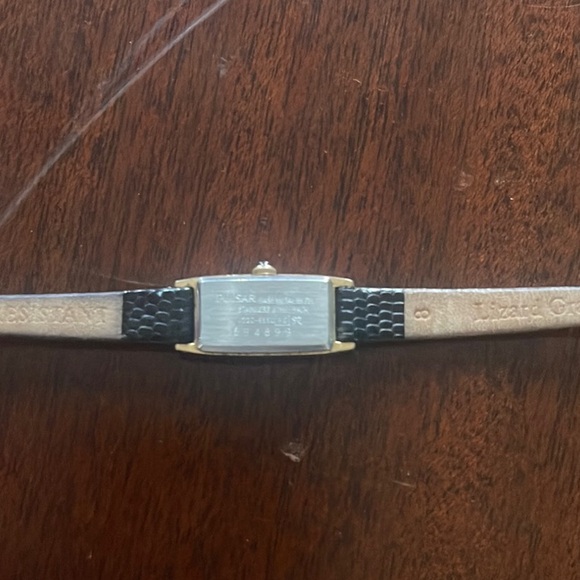 Vintage Pulsar Black and Gold Watch - Picture 2 of 2